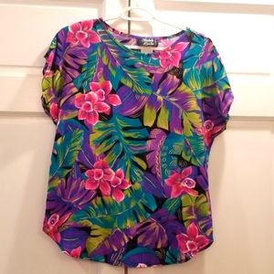 Vintage 90s print top